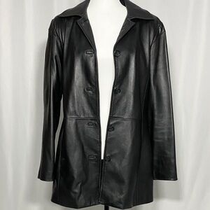 Vintage DANIER Leather Blazer Jacket
